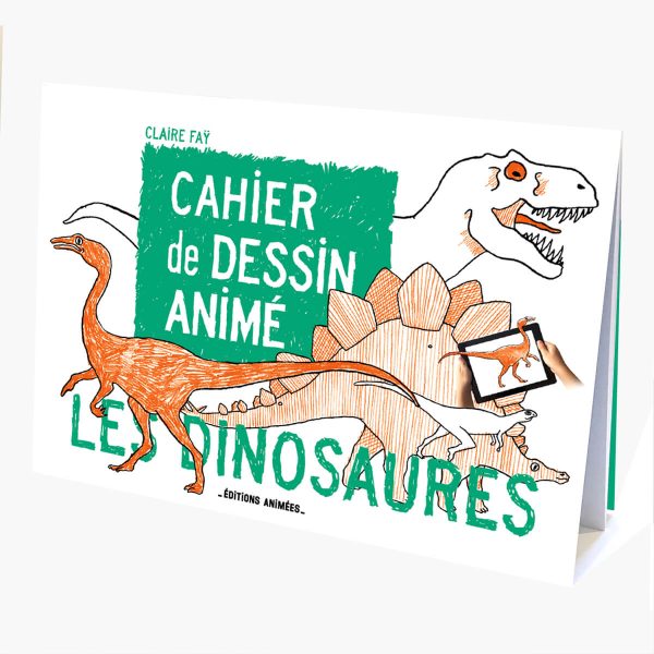 Cahier de dessin animé - Les dinosaures