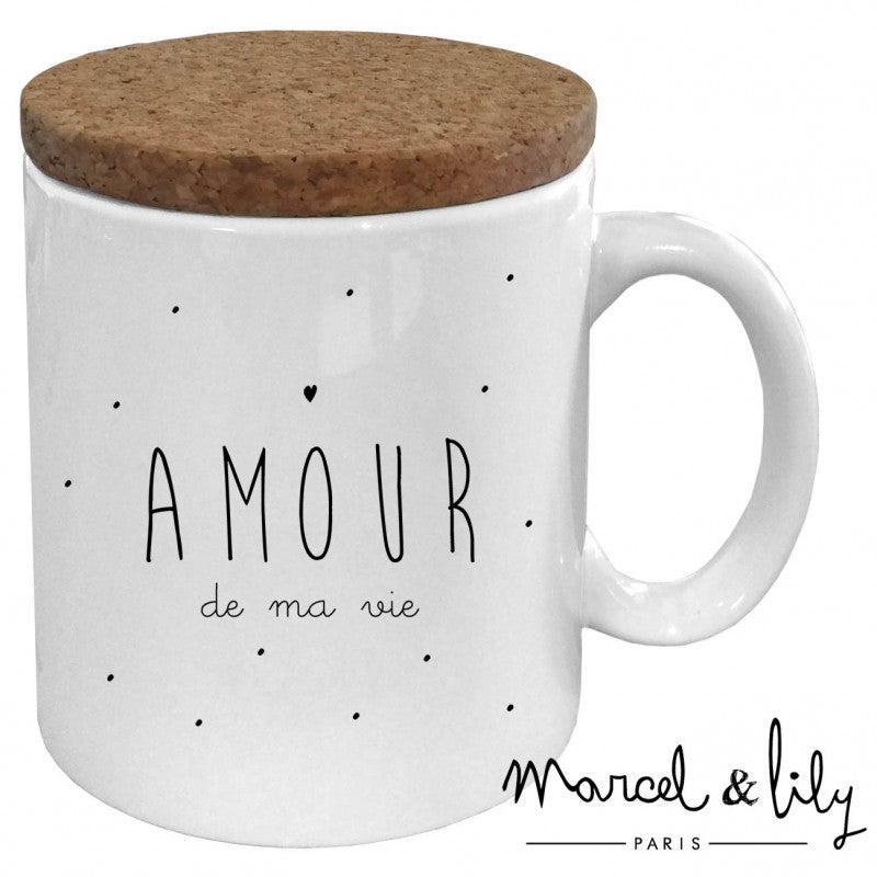 Mug Amour de ma vie - Marcel et Lily