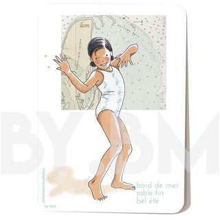 Carte postale - Sable fin - By BM