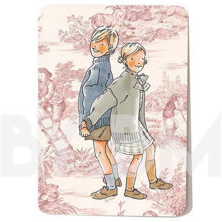 Carte postale - Frère et soeur - By Bm