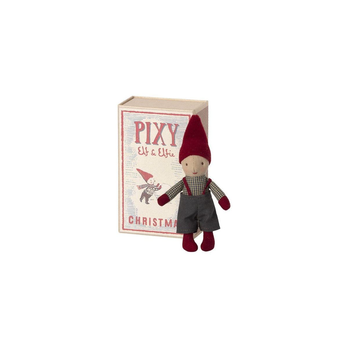 Pixy Elf dans sa boite d'allumettes