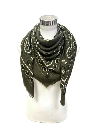 Grand foulard à motif bandana K21 – Lineta