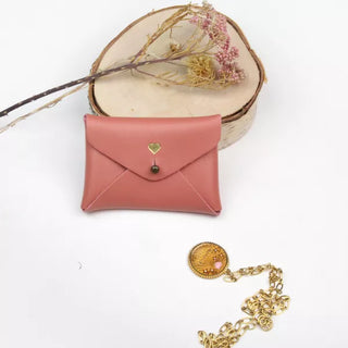 Pochette mini cœur - Pampa - Barnabé aime le café