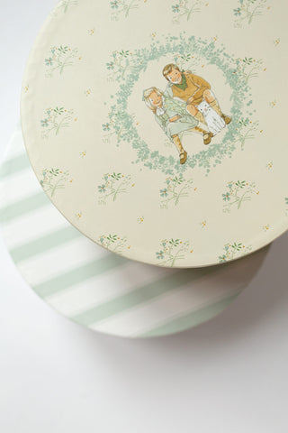 Boites rondes - Set de 2 - Ecrin d'enfance