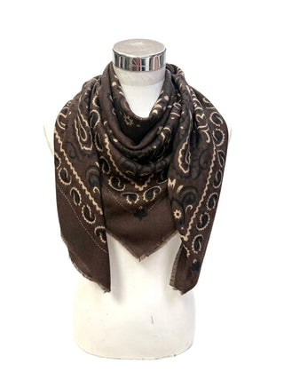 Grand foulard à motif bandana K21 – Lineta