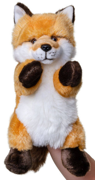 Marionnette à main renard roux