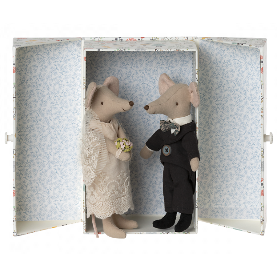 Couple de souris mariage - maman et papa - Maileg