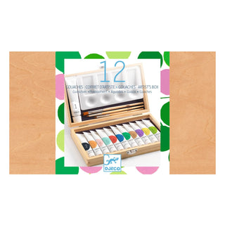 Coffret d'artiste - 12 gouaches