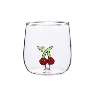 Verre gobelet 3D - Cerise