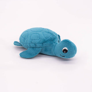 Maman et bébé tortue bleu