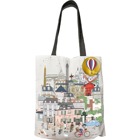 Tote bag Monuments de Paris - Cartes d'Art