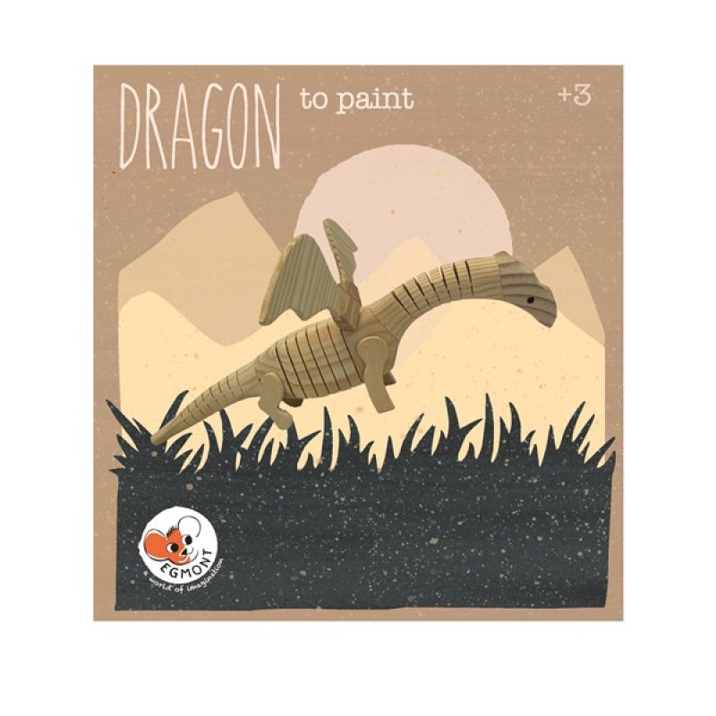 Dragon en bois à peindre - Egmont