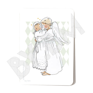 Signet de baptême - Ange gardien