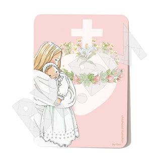 Signet de baptême - Sacré cœur marraine By BM