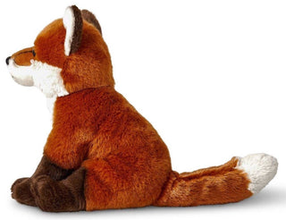 Peluche - Renard roux assis - h21 cm