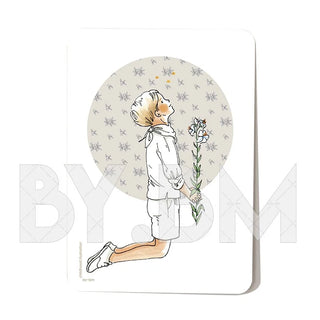 Signet de communion - garçon Jésus je viens vous voir By BM