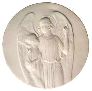 Médaille ange conseil