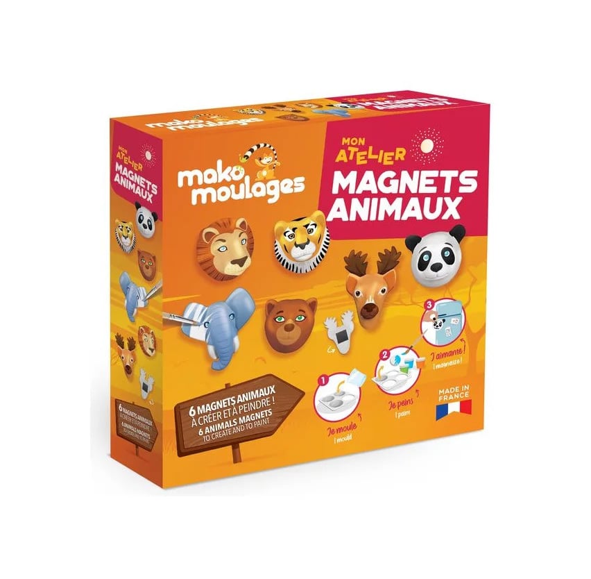 Mon atelier magnets animaux - Mako moulages