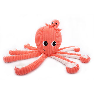 Maman et bébé poulpe corail