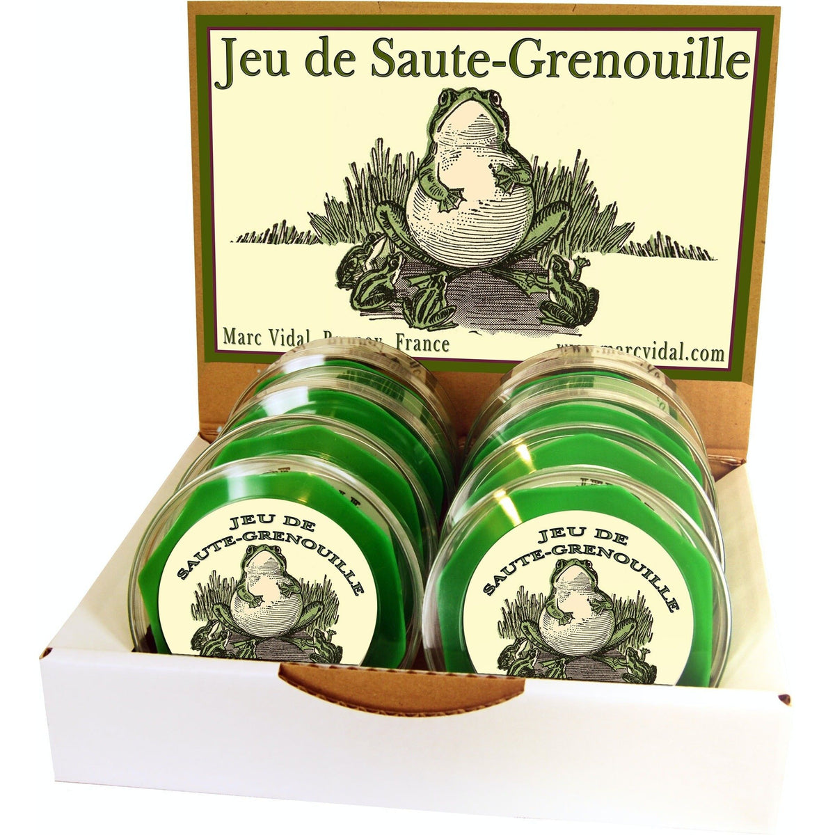 Jeu de saute-grenouille - Marc Vidal