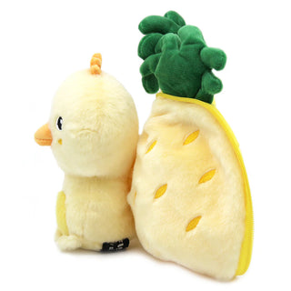 Peluche 2 en 1 - Nugget le poussin/ananas