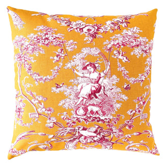 Housse de coussin Ludivine orange