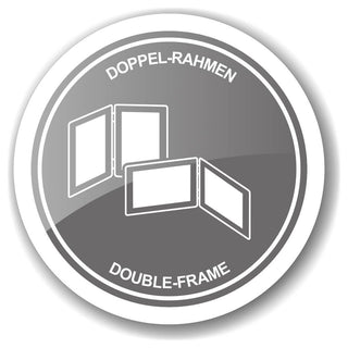 Cadre photo double Gênes pour 2 photos 10 x 15 cm