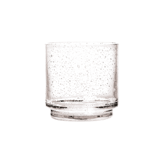 Verre gobelet bouli transparent empilable