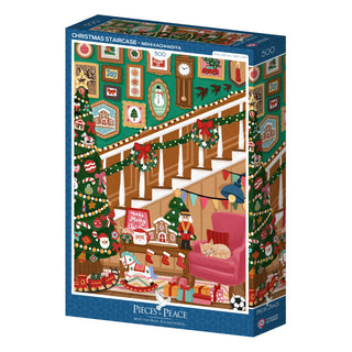 Puzzle 500 Pièces - Escalier de Noël