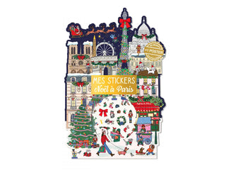 Jeu Stickers + Poster Noël À Paris