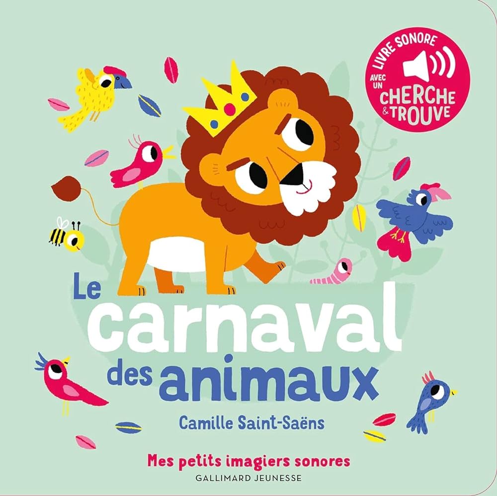 Imagier sonore - Le carnaval des animaux - 123 Famille