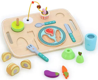 Plateau repas - Tableau d'activités et d'éveil Vilac