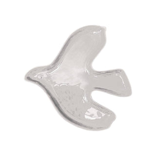 Coupelle - oiseau blanc