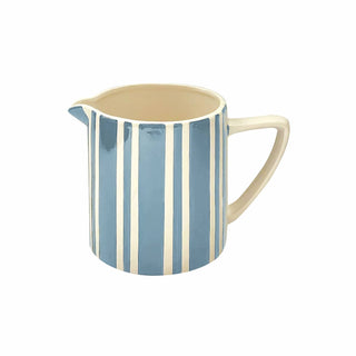 Pichet rayure pm bleu givré