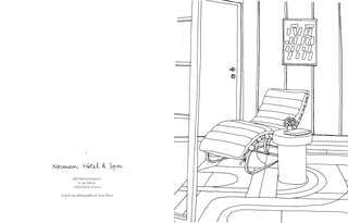 Cahier de coloriage - Hôtels par Zoé de las Cases
