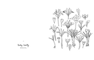 Cahier de coloriage - Fleurs par Zoé de las Cases