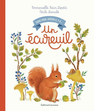 Dans mon jardin il y a... : Un écureuil