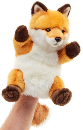 Marionnette à main renard roux