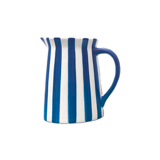 Pichet rayure mm bleu