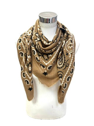 Grand foulard à motif bandana K21 – Lineta