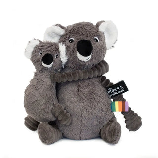 Peluche Trankilou le Koala maman & bébé Gris – Les Ptipotos