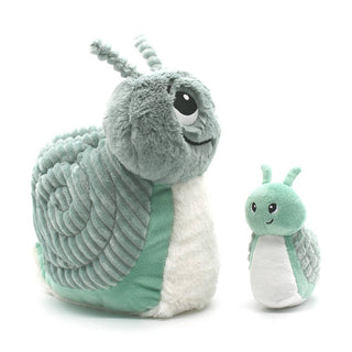 Escargot et bébé menthe