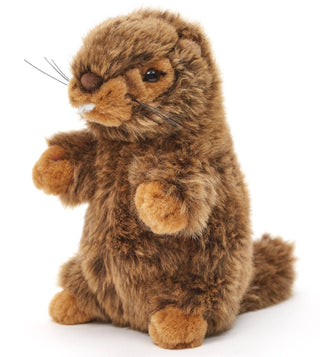 Peluche - Marmotte à voix sifflante - h17 cm
