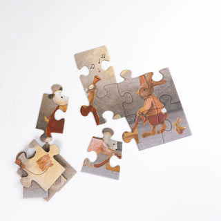 Coffret de 4 Puzzles - Amis des Animaux