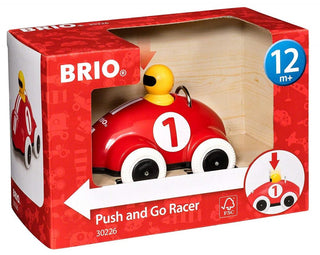 Voiture de course - Push and Go - Rouge
