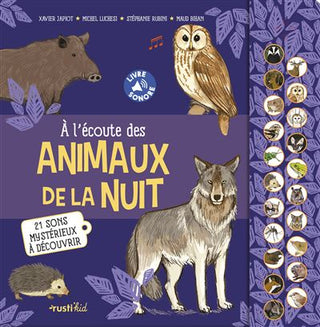 A l'écoute des animaux de la nuit : 21 sons à écouter