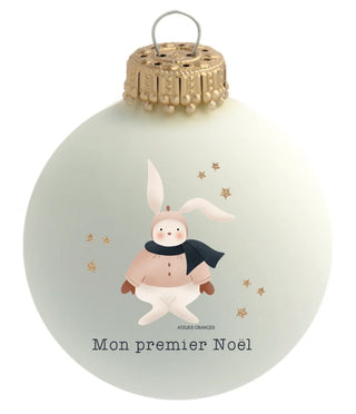Boule de Noël - Lapin Atelier Oranger