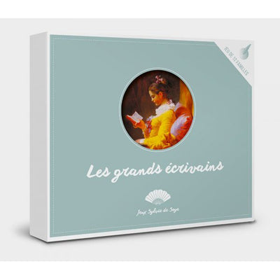 Jeu de 12 familles - Les grands écrivains