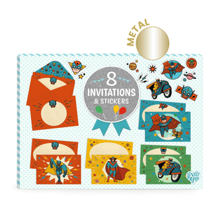 Cartes d'invitation - Pow ! Bang !
