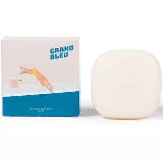 Savonnette parfumée iodé  - Grand Bleu